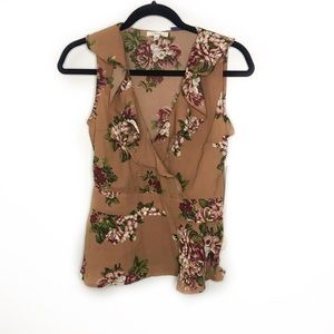 E&M Floral Tank Blouse
